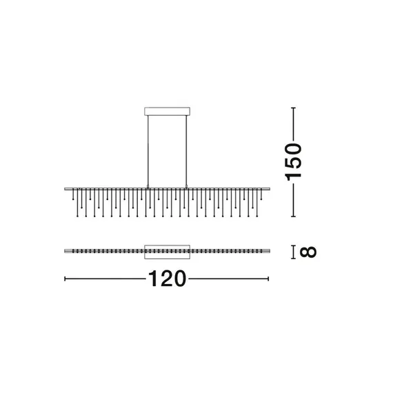 LED Полилей STELLAR 9186972 Nova Luce 19W 3000K | Osvetlenieto.bg