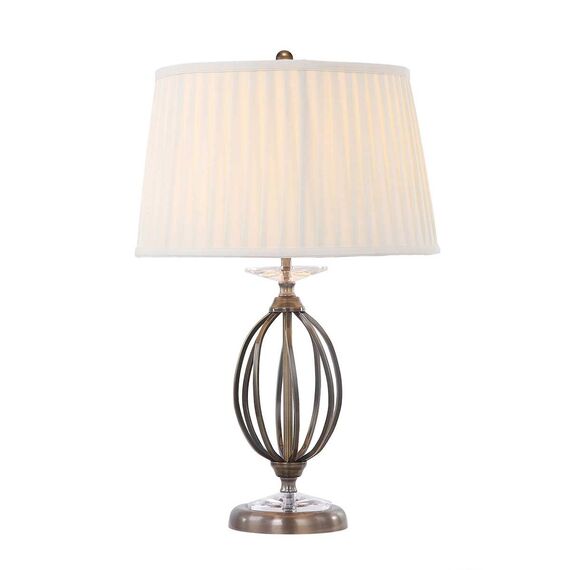 Настолна лампа Aegean 1xE27 Aged Brass Elstead Lighting AG-TL-AGED-BRASS | Osvetlenieto.bg