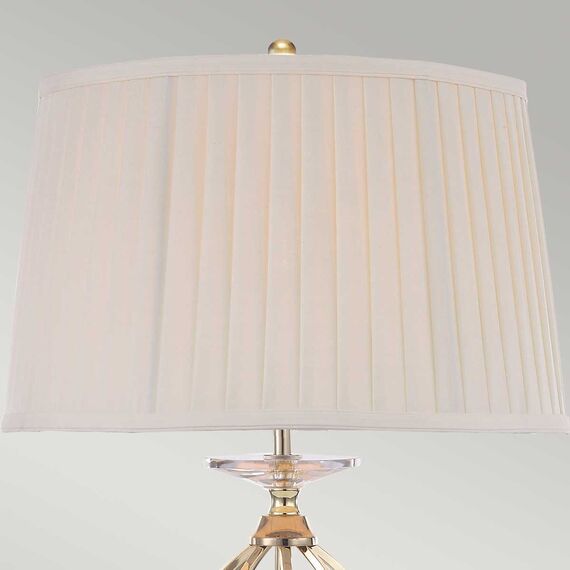 Настолна лампа Aegean 1xE27 Polished Brass Elstead Lighting AG-TL-POL-BRASS | Osvetlenieto.bg