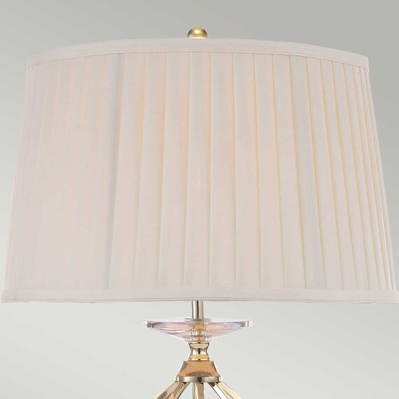 Настолна лампа Aegean 1xE27 Polished Brass Elstead Lighting AG-TL-POL-BRASS | Osvetlenieto.bg