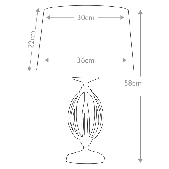 Настолна лампа Aegean 1xE27 Polished Nickel Elstead Lighting AG-TL-POL-NICKEL | Osvetlenieto.bg