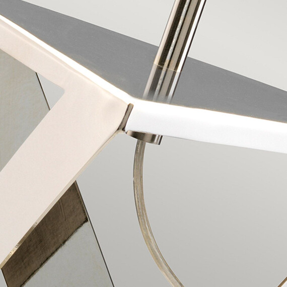 Настолна лампа Aegeus 1xE27 Polished Nickel Elstead Lighting AEGEUS-TL | Osvetlenieto.bg
