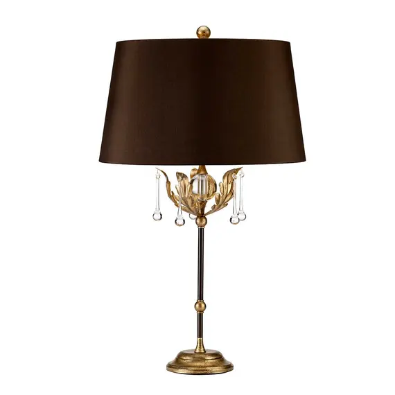 Настолна лампа Amarilli 1xE27 Bronze Gold Patina Elstead Lighting AML-TL-BRONZE | Osvetlenieto.bg