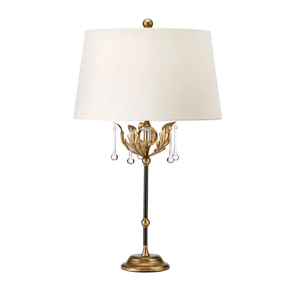 Настолна лампа Amarilli 1xE27 Bronze Gold Patina Elstead Lighting AML-TL-BRONZE-IV | Osvetlenieto.bg