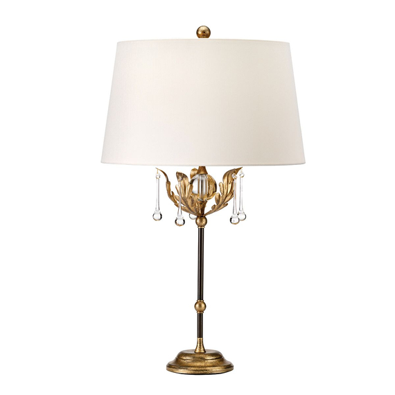 Настолна лампа Amarilli 1xE27 Bronze Gold Patina Elstead Lighting AML-TL-BRONZE-IV | Osvetlenieto.bg