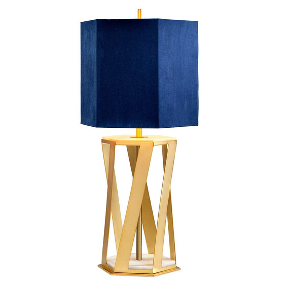 Настолна лампа Apollo 1xE27 Brushed Brass Elstead Lighting APOLLO-TL | Osvetlenieto.bg