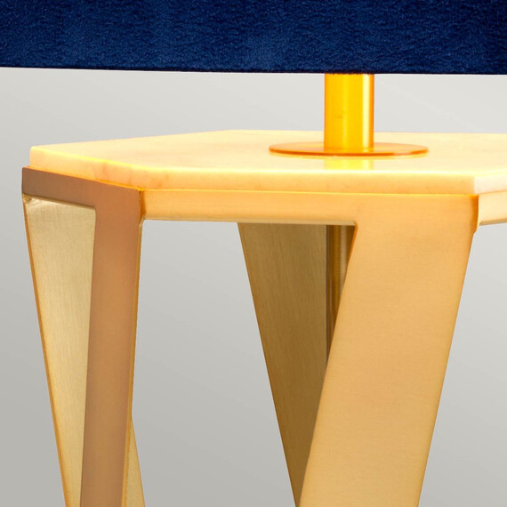 Настолна лампа Apollo 1xE27 Brushed Brass Elstead Lighting APOLLO-TL | Osvetlenieto.bg