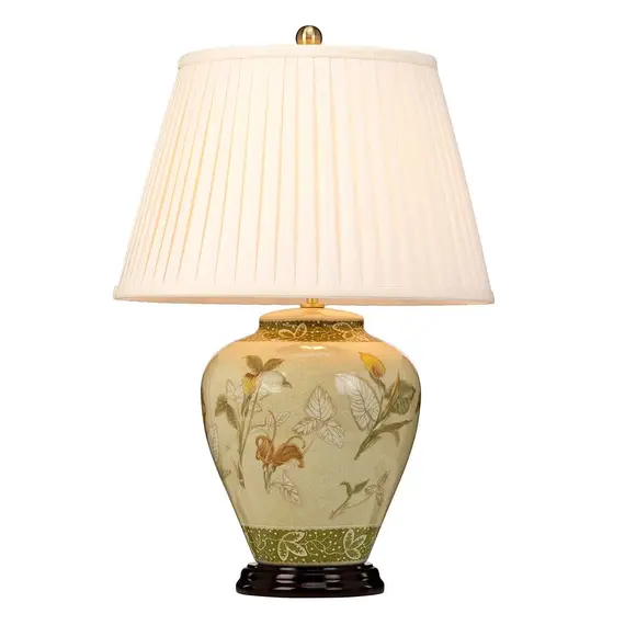 Настолна лампа Arum 1xE27 Aged Brass Elstead Lighting ARUM-LILY-TL | Osvetlenieto.bg