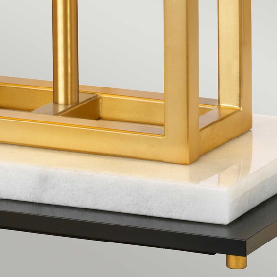 Настолна лампа Atlas 1xE27 Brushed Brass Elstead Lighting ATLAS-TL | Osvetlenieto.bg