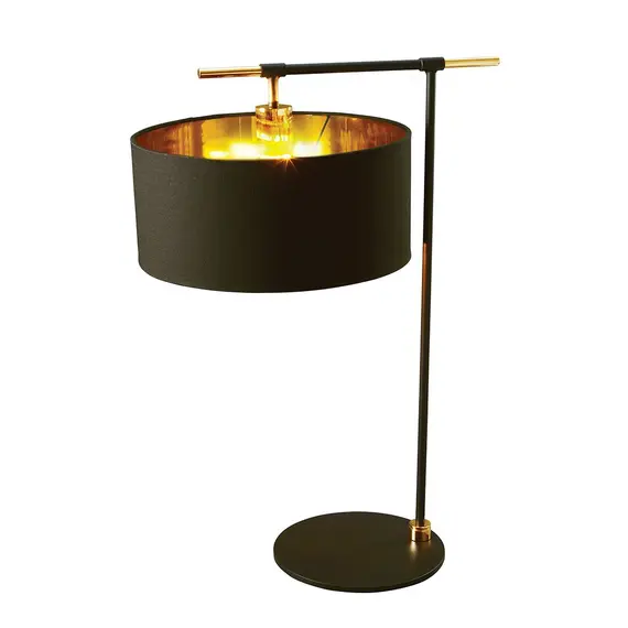 Настолна лампа Balance 1xE27 Black Polished Brass Elstead Lighting BALANCE-TL-BKPB | Osvetlenieto.bg