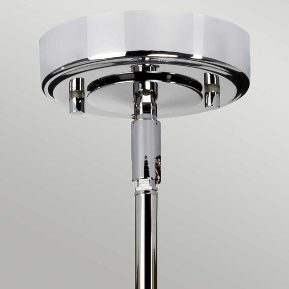 Пендел за баня Agatha 1xG9 Polished Chrome Elstead Lighting BATH-AGATHA1P-PC | Osvetlenieto.bg