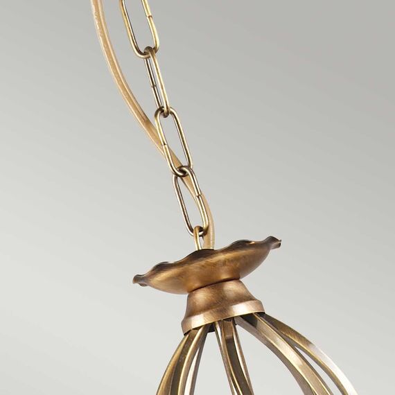 Полилей Aegean 3xE14 Aged Brass Elstead Lighting AG3-AGED-BRASS | Osvetlenieto.bg