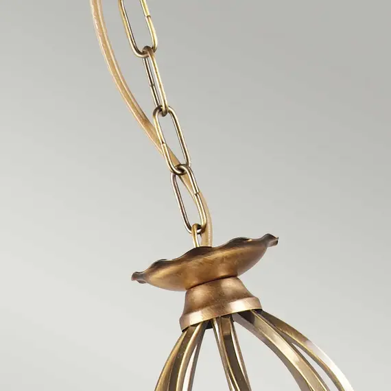 Полилей Aegean 3xE14 Aged Brass Elstead Lighting AG3-AGED-BRASS | Osvetlenieto.bg