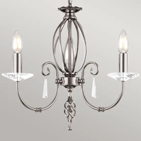 Полилей Aegean 5xE14 Polished Nickel Elstead Lighting AG5-POL-NICKEL | Osvetlenieto.bg