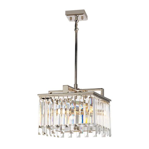 Полилей Aries 4xE14 Small Polished Nickel Elstead Lighting ARIES-4P-S | Osvetlenieto.bg