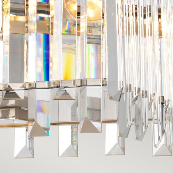 Полилей Aries 4xE14 Small Polished Nickel Elstead Lighting ARIES-4P-S | Osvetlenieto.bg