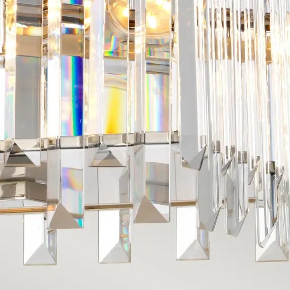 Полилей Aries 4xE14 Small Polished Nickel Elstead Lighting ARIES-4P-S | Osvetlenieto.bg