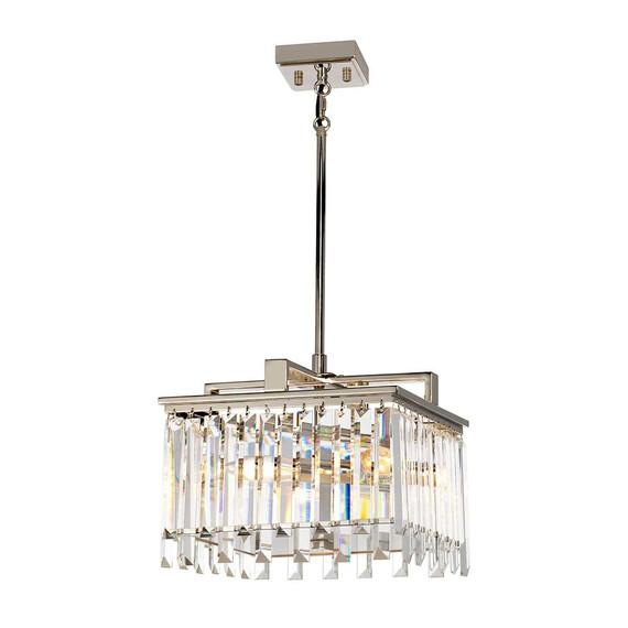 Полилей Aries 4xE14 Small Polished Nickel Elstead Lighting ARIES-4P-S | Osvetlenieto.bg