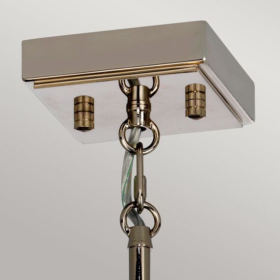 Полилей Aries 4xE27 Large Polished Nickel Elstead Lighting ARIES-4P-L | Osvetlenieto.bg