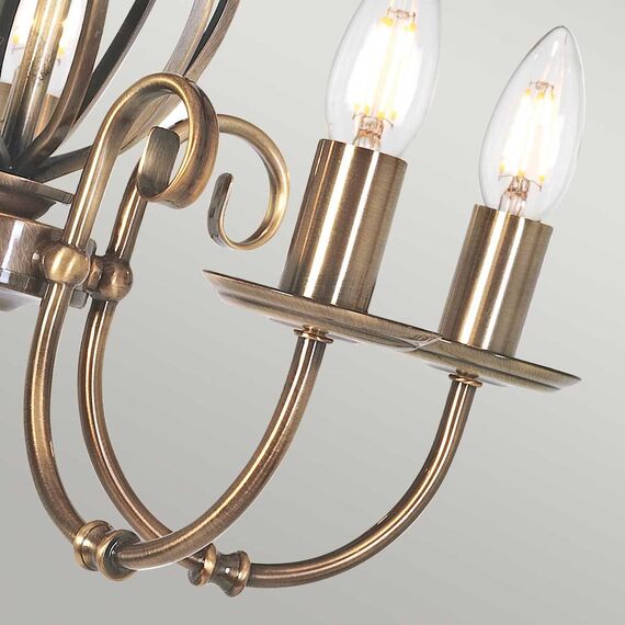Полилей Artisan 5xE14 Aged Brass Elstead Lighting ART5-AGD-BRASS | Osvetlenieto.bg Полилей Artisan 5xE14 Aged Brass Elstead Lighting ART5-AGD-BRASS | Osvetlenieto.bg