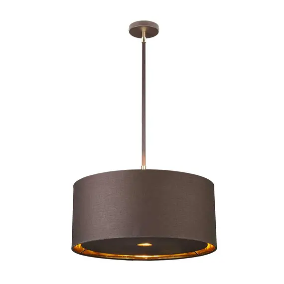 Полилей Balance 1xE27 Brown Polished Brass Elstead Lighting BALANCE-P-BRPB | Osvetlenieto.bg