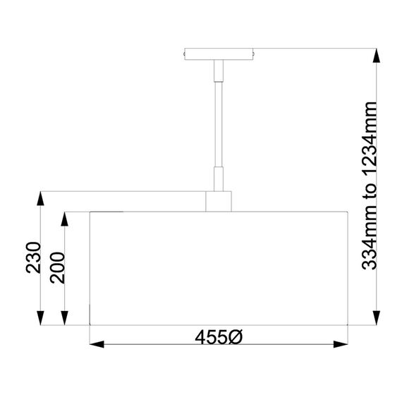 Полилей Balance 1xE27 Brown Polished Brass Elstead Lighting BALANCE-P-BRPB | Osvetlenieto.bg