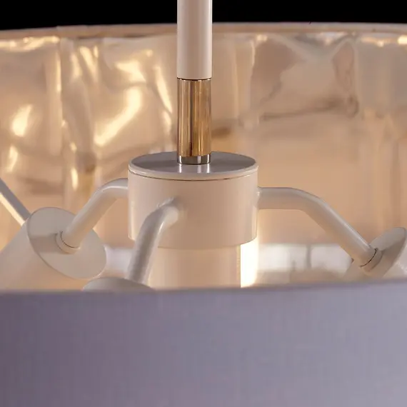 Полилей Balance 1xE27 White Polished Nickel Elstead Lighting BALANCE-P-WPN | Osvetlenieto.bg