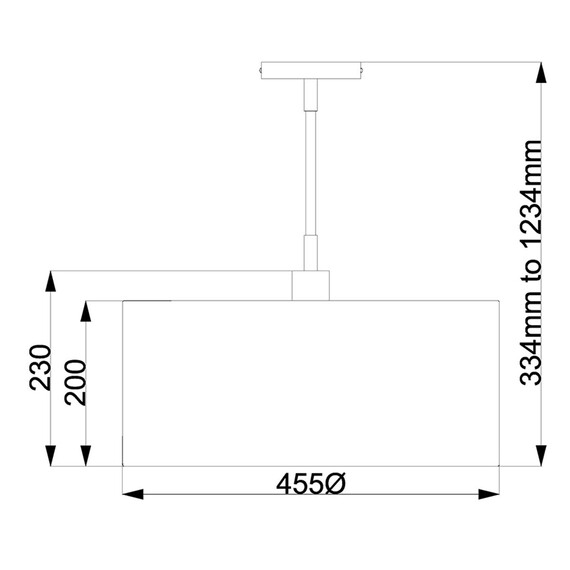 Полилей Balance 1xE27 White Polished Nickel Elstead Lighting BALANCE-P-WPN | Osvetlenieto.bg