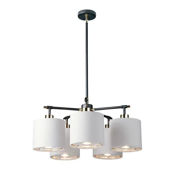 Полилей Balance 5xE27 Black Polished Nickel Elstead Lighting BALANCE5-BKPN | Osvetlenieto.bg