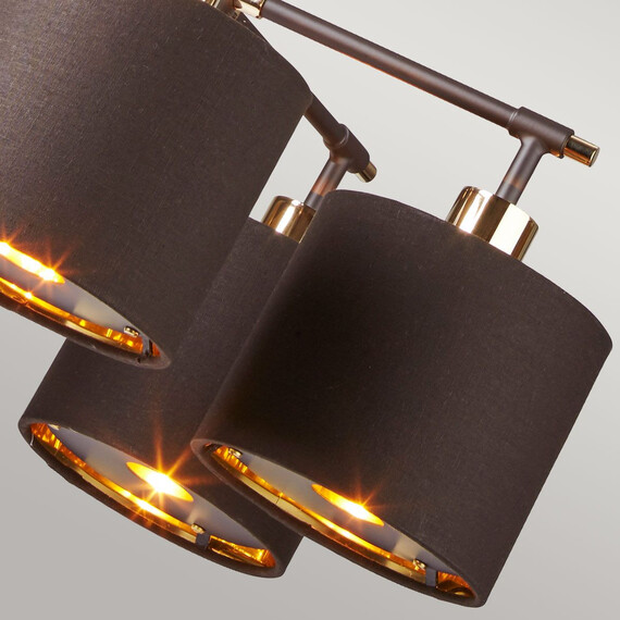 Полилей Balance 5xE27 Brown Polished Brass Elstead Lighting BALANCE5-BRPB | Osvetlenieto.bg