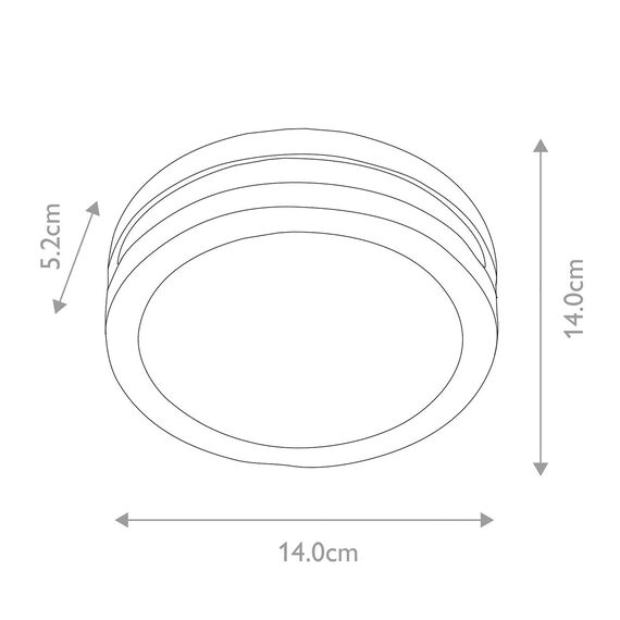 Външен аплик плафон Ano 1xGX53 Graphite Elstead Lighting ANO-1W | Osvetlenieto.bg