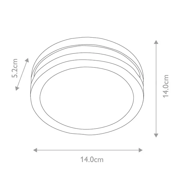 Външен аплик плафон Ano 1xGX53 Graphite Elstead Lighting ANO-1W | Osvetlenieto.bg