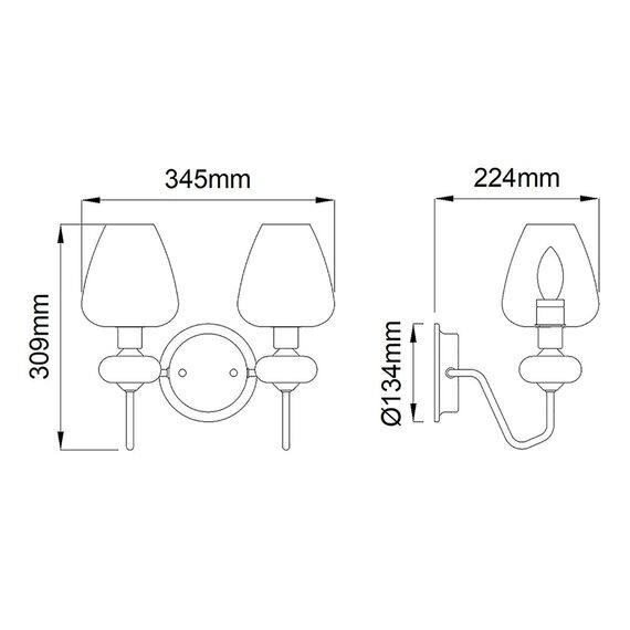 Аплик Armand 2xE14 Aged Brass Plated & Charcoal Black Paint Elstead Lighting DL-ARMAND2-AB | Osvetlenieto.bg Аплик Armand 2xE14 Aged Brass Plated & Charcoal Black Paint Elstead Lighting DL-ARMAND2-AB | Osvetlenieto.bg
