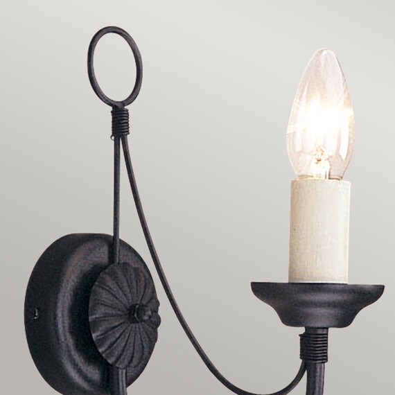 Аплик Carisbrooke 1xE14 Black Elstead Lighting CB1-BLACK | Osvetlenieto.bg