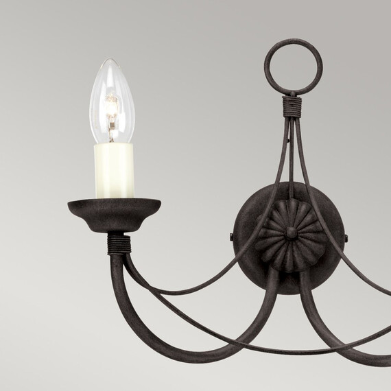 Аплик Carisbrooke 2xE14 Black Elstead Lighting CB2-BLACK | Osvetlenieto.bg