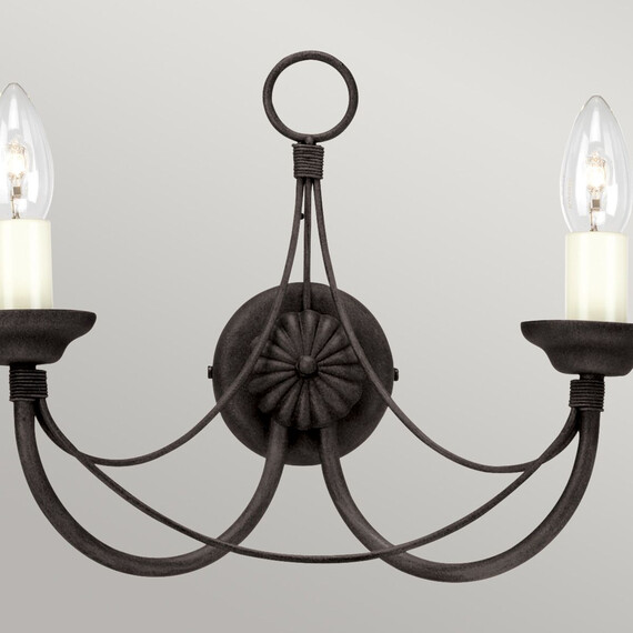Аплик Carisbrooke 2xE14 Black Elstead Lighting CB2-BLACK | Osvetlenieto.bg