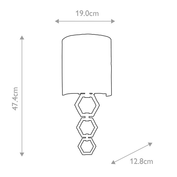 Аплик Clark Small 1xE27 Polished Chrome Elstead Lighting CLARK-SMALL-PC | Osvetlenieto.bg