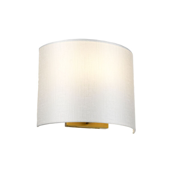 Аплик Cooper 1xE27 Medium Curved Back Plate Aged Brass Designer's Lightbox DL-COOPER-M-IV-AB | Osvetlenieto.bg
