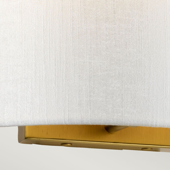 Аплик Cooper 1xE27 Medium Curved Back Plate Aged Brass Designer's Lightbox DL-COOPER-M-IV-AB | Osvetlenieto.bg