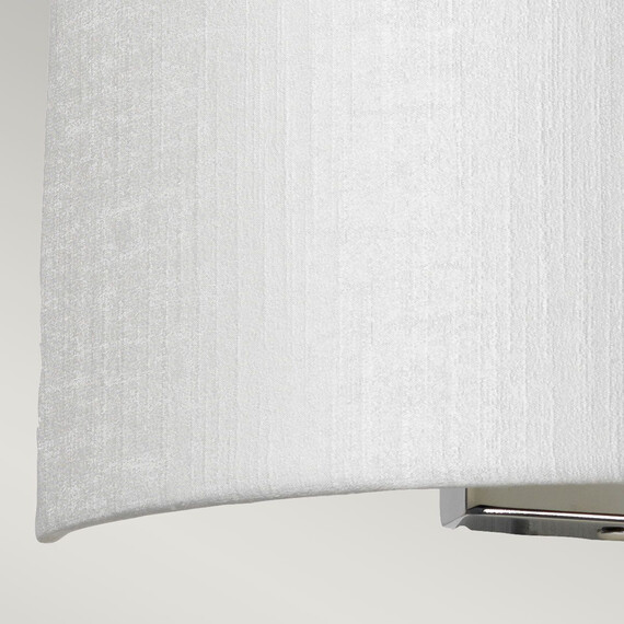 Аплик Cooper 1xE27 Medium Curved Back Plate Polished Chrome Designer's Lightbox DL-COOPER-M-IV-PC | Osvetlenieto.bg