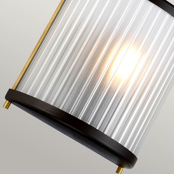 Аплик Corona 1xE27 Museum Bronze Dark Brown Painted Aged Brass Elstead Lighting DL-CORONA1-BAB | Osvetlenieto.bg