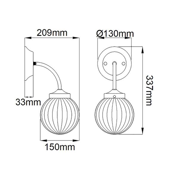 Аплик Cosmos 1xE14 Cream Painted and Aged Brass Elstead Lighting DL-COSMOS1 | Osvetlenieto.bg Аплик Cosmos 1xE14 Cream Painted and Aged Brass Elstead Lighting DL-COSMOS1 | Osvetlenieto.bg