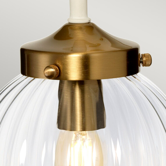 Аплик Cosmos 1xE14 Cream Painted and Aged Brass Elstead Lighting DL-COSMOS1 | Osvetlenieto.bg