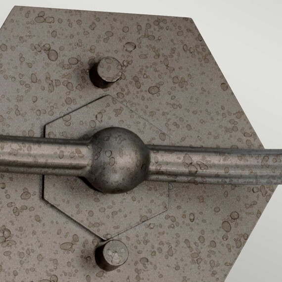 Аплик Crown 2xE14 Iron Gate Elstead Lighting CROWN2 | Osvetlenieto.bg