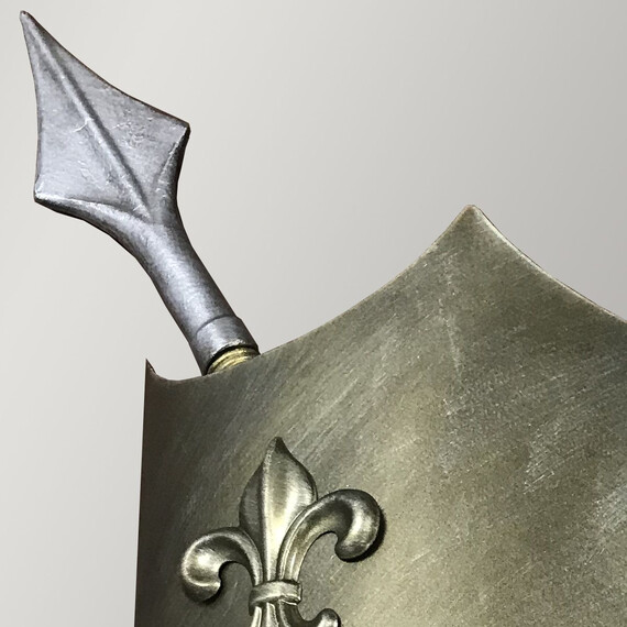 Аплик Crusader 2xGU10 Burnished Bronze Elstead Lighting CRUSADER-W-L | Osvetlenieto.bg