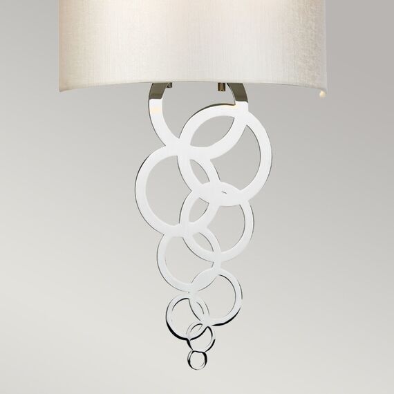 Аплик Curtis Medium 1xE27 Polished Chrome Elstead Lighting CURTIS-MEDIUM-PC | Osvetlenieto.bg