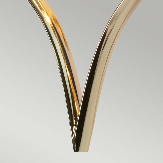 Аплик Falmouth 2 Light French Gold White Shade Elstead Lighting BATH-FALMOUTH-FG | Osvetlenieto.bg