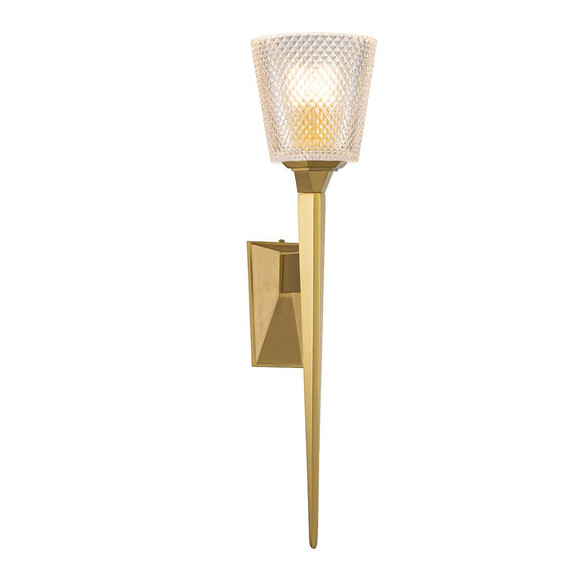 Аплик Verity 1xG9 Brushed Brass Elstead Lighting BATH-VERITY-BB | Osvetlenieto.bg