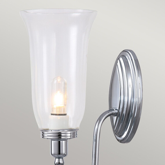 Аплик за баня Blake 1 Polished Chrome Elstead Lighting BATH-BLAKE2-PC | Osvetlenieto.bg