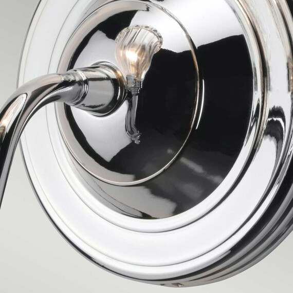 Аплик за баня Carroll 1xG9 Polished Chrome Elstead Lighting BATH-CARROLL2-PC | Osvetlenieto.bg